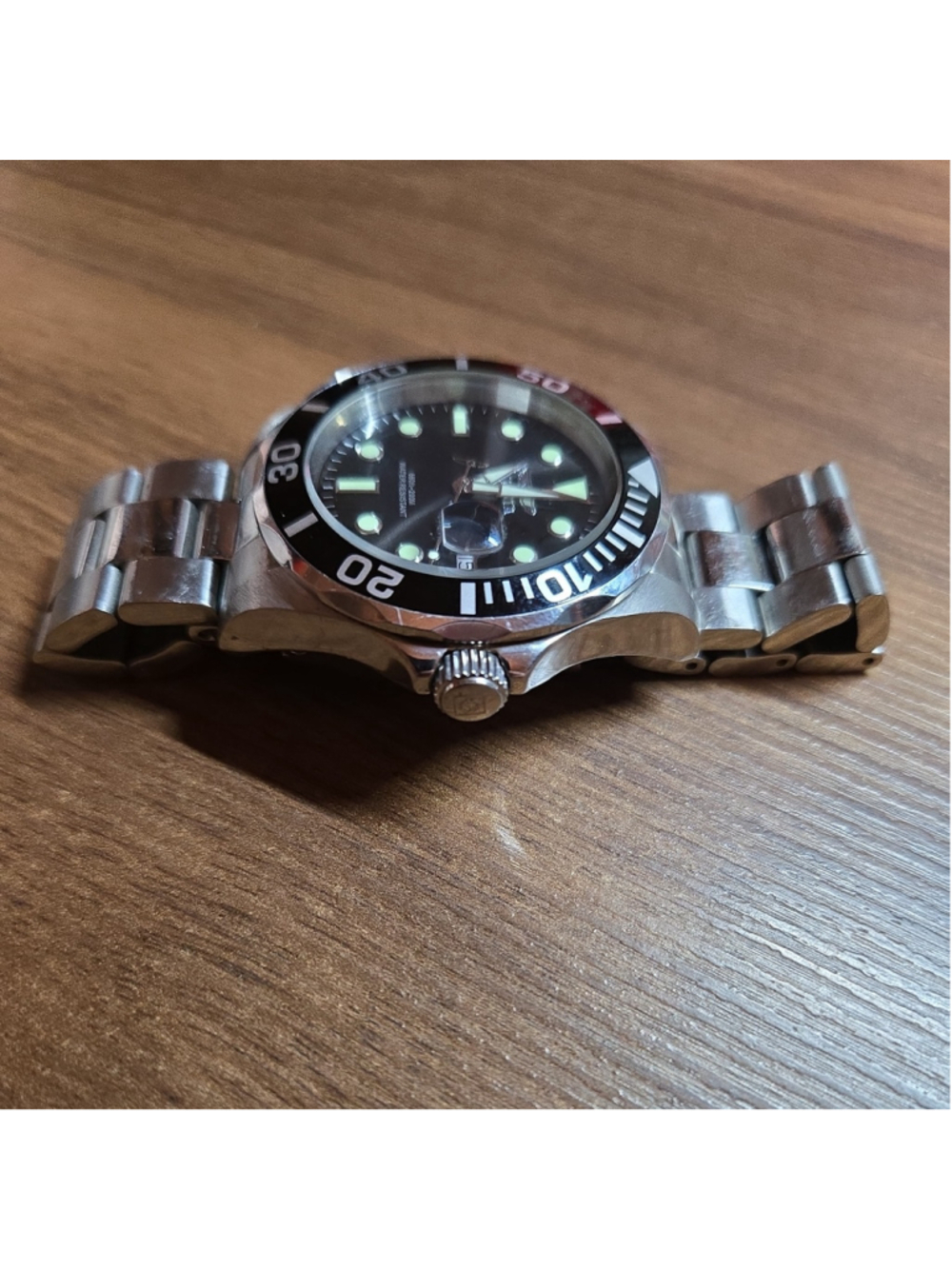 Invicta Pro Diver Master Of The Oceans Men’s Stainless Steel Watch #0590 - Picture 2 of 8